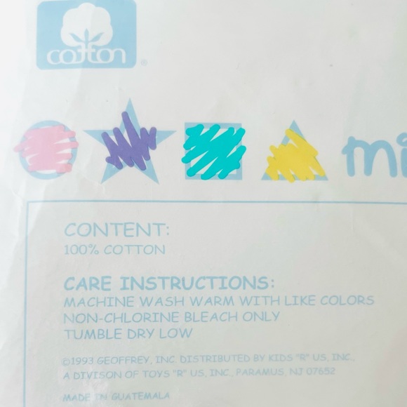 💕 NWT Miniwear 100% Cotton. 🍼 - Picture 7 of 7